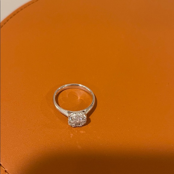 14K WG mined diamond ring 💍 - Picture 6 of 9